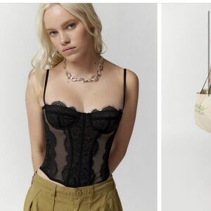 Out from under love corset, urban outfitters, size medium